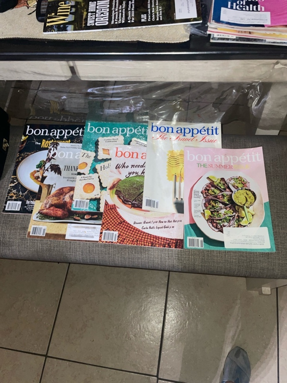 Bon Appétit Magazine Set 10/21-1/22 & 3/22-4/22 & 6/22-7/22 Issues